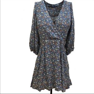 ISO: ZARA TRF COLLECTION Floral Long Sleeve Dress SZ M not for sale!
